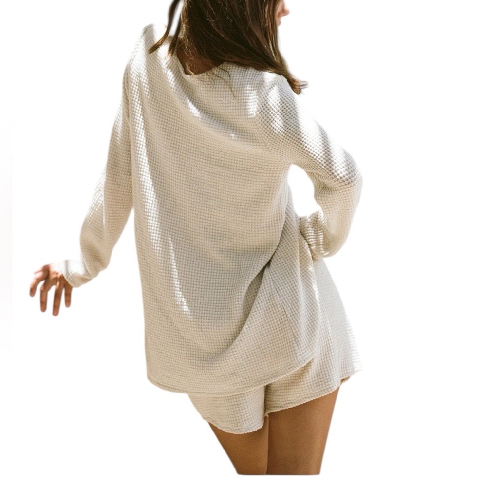 Sabo.Elegant beige Cardigan Sweater - Picture 2 of 16